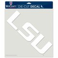 Wincraft LSU Tigers Decal 8x8 Die Cut White 3208525796